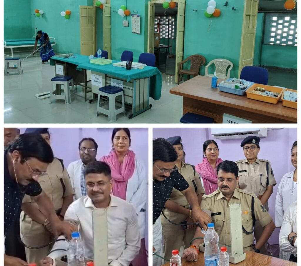 बिलासपुर कलेक्टर और एसपी दोनों का ब्लड प्रेशर और शुगर सामान्य, पुलिस लाइन के कैंपस में फिर से शुरू हुआ पुलिस परिवार कल्याण चिकित्सालय……..आम जनता के हीत में सराहनीय कदम